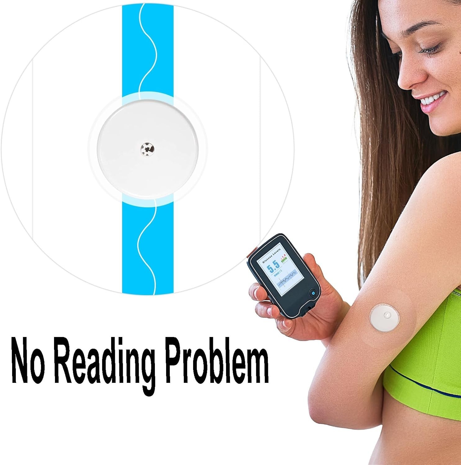 Waterproof Freestyle Libre 1/2/3 Sensor Covers – 25 Pack of Adhesive Patches
