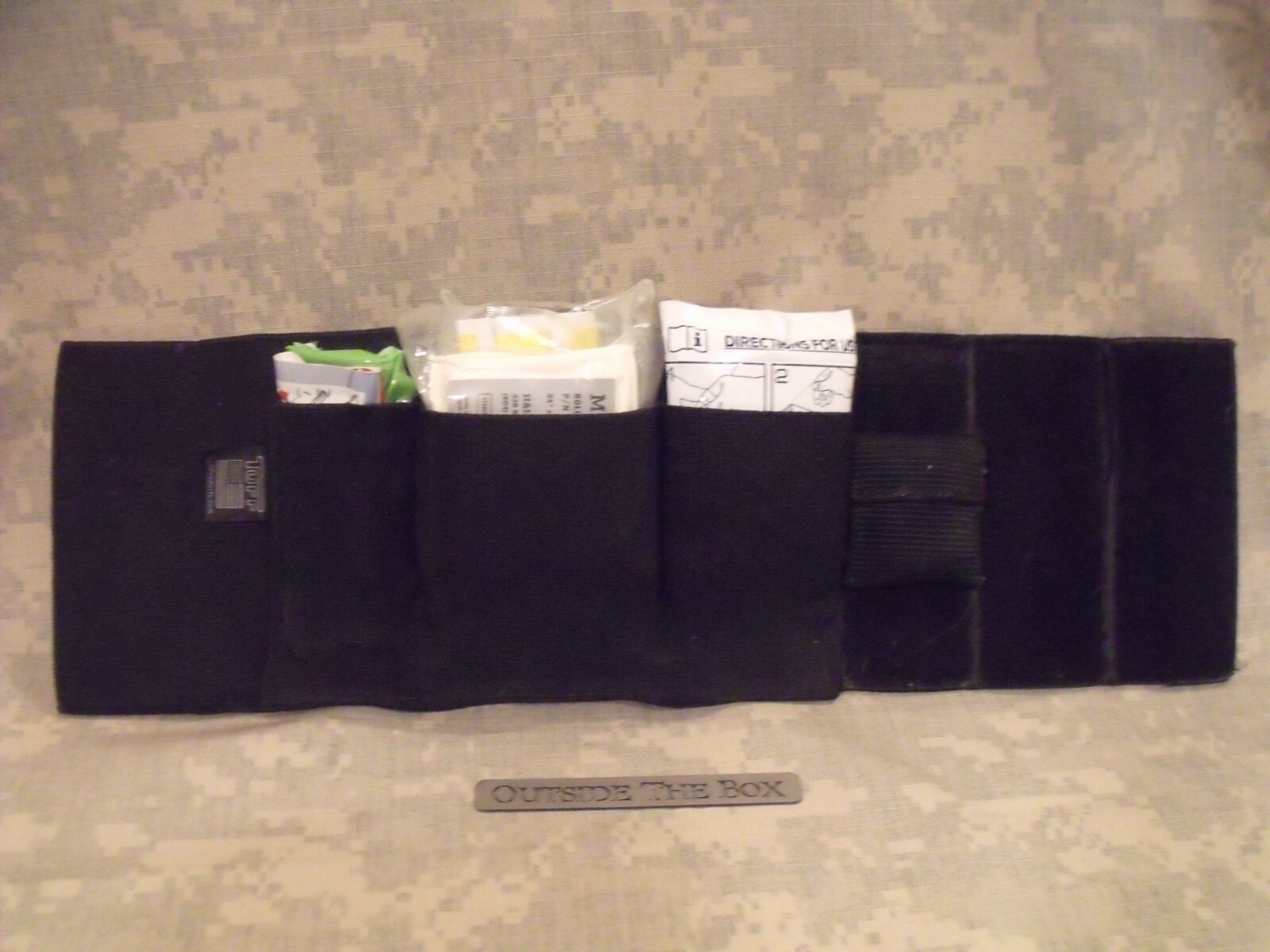 Ankle Holster First Aid Kit, Trauma (ITAK) – Fully Stocked! TQ, Gauze, Q-Clot +