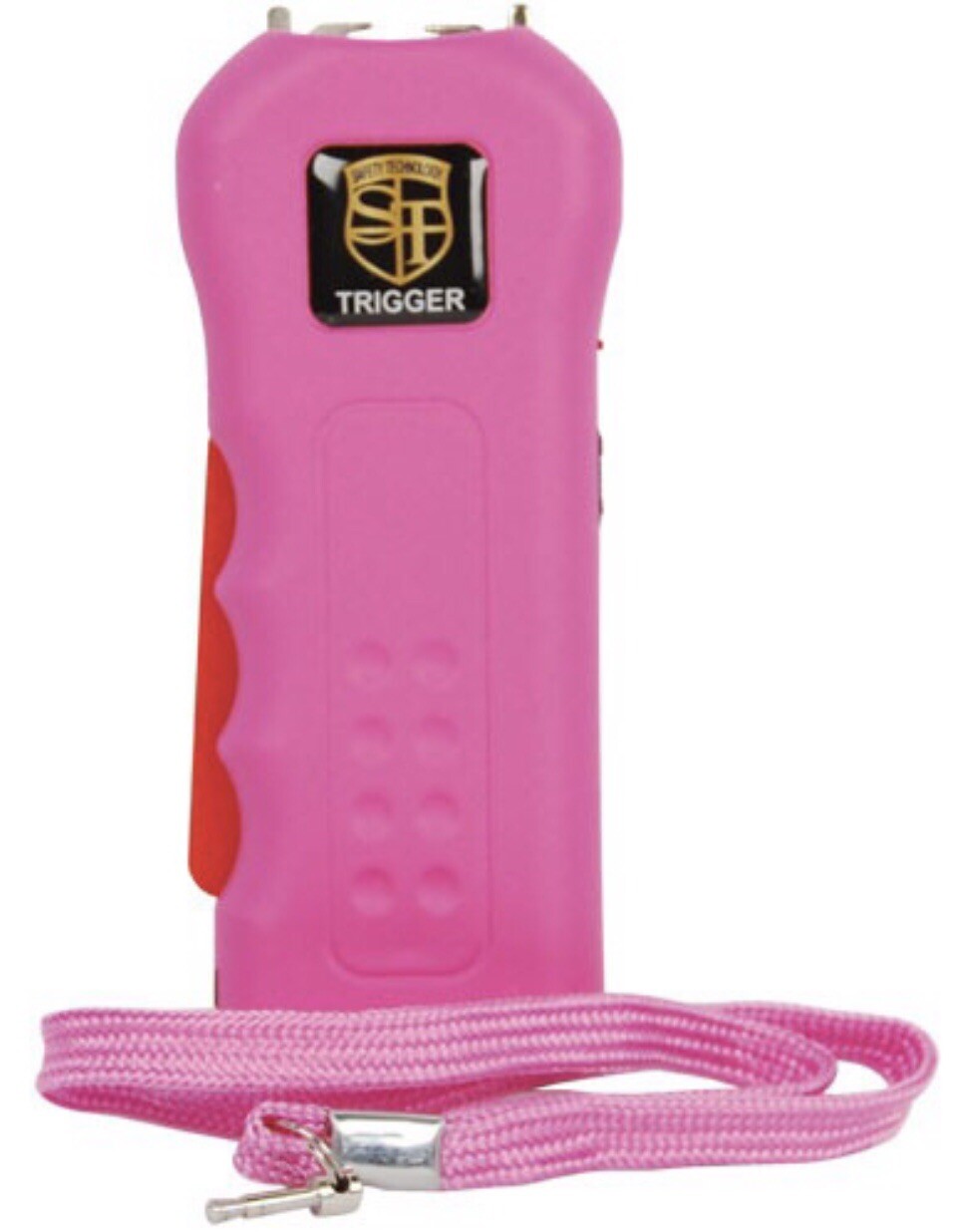 Stun Master POLICE PINK MINI Stun Gun 4.8 Milliamp Rechargeable LED FLASHLIGHT