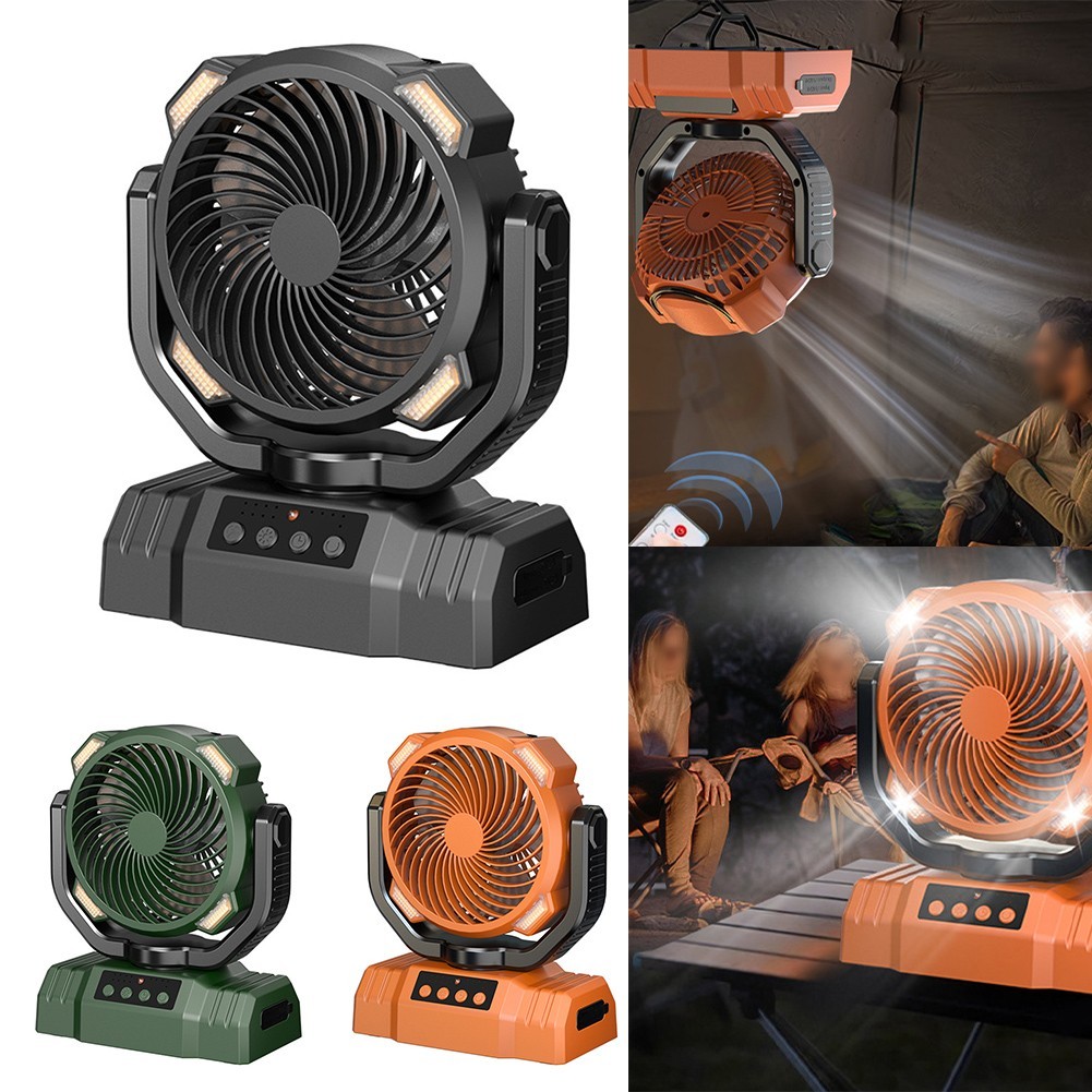 Adjustable Airflow Camping Fan Lightweight Design Great for All Seasons