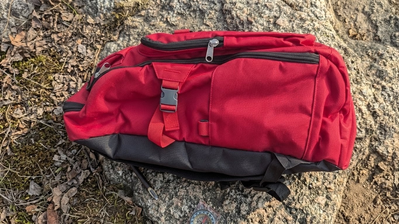 72 Hour Emergency Survival Kit Backpack Food Water First Aid Radio New Redfora