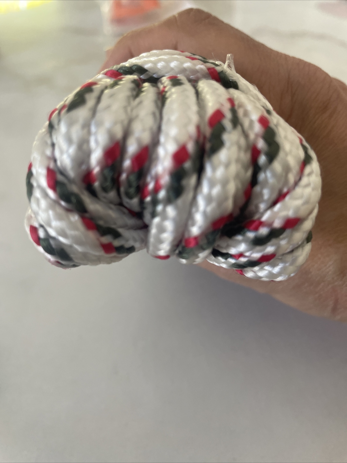 Coghlan’s Utility Cord 5 mm 3/16in X 50ft White Green Red