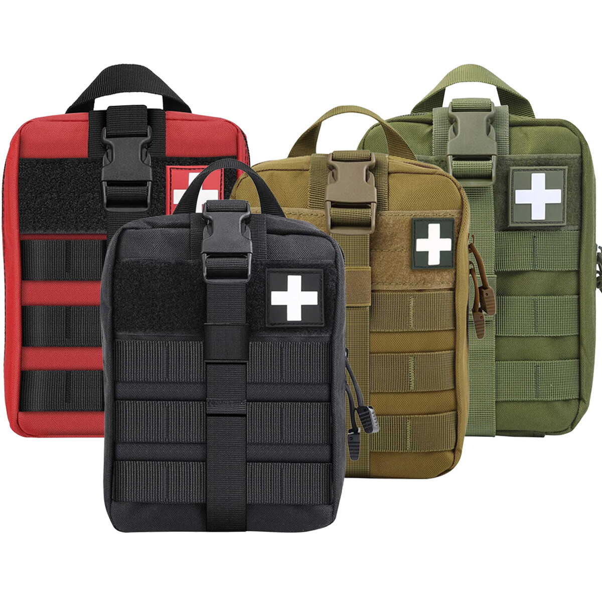 Tactical Men First Aid Kit Medical Molle Rip Away EMT IFAK Survival Pouch Bag US