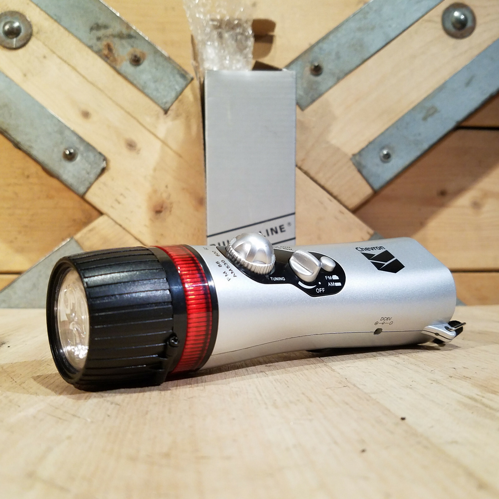 Bullet Line Dynamo Flashlight Radio Siren Emergency NIB – Swanky Barn