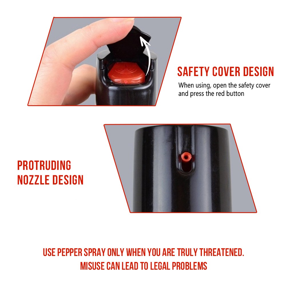 POLICE Pepper Spray 1/2oz Women Self Defense Security OC Spray