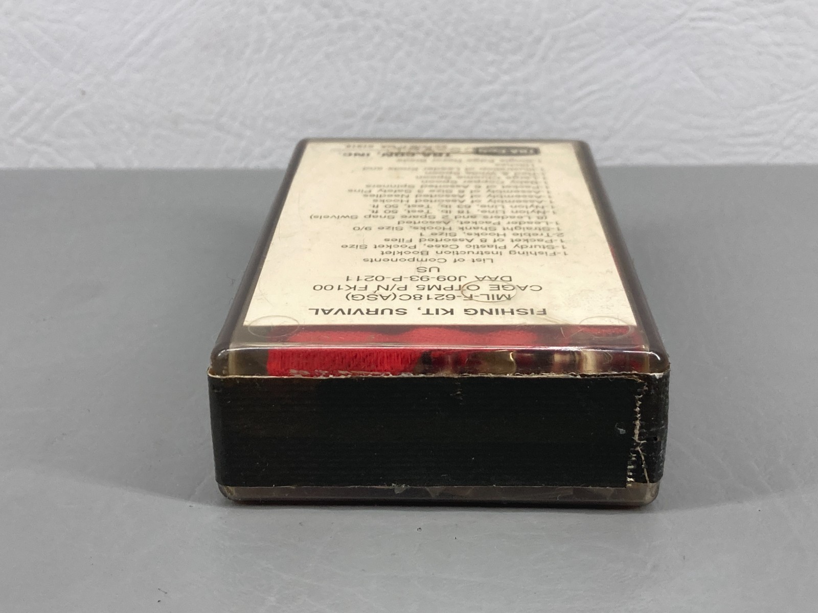 Vintage TRA CON Survival USAF Emergency Fishing Kit Original 1980s New Sealed