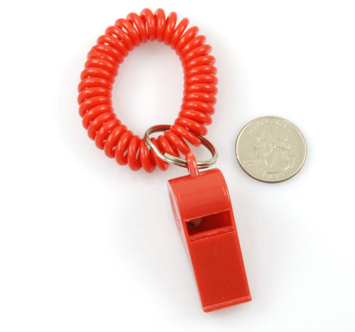 Emergency, Survival, Safety Plastic Whistle Camping Life 12 Piece Free Shipping