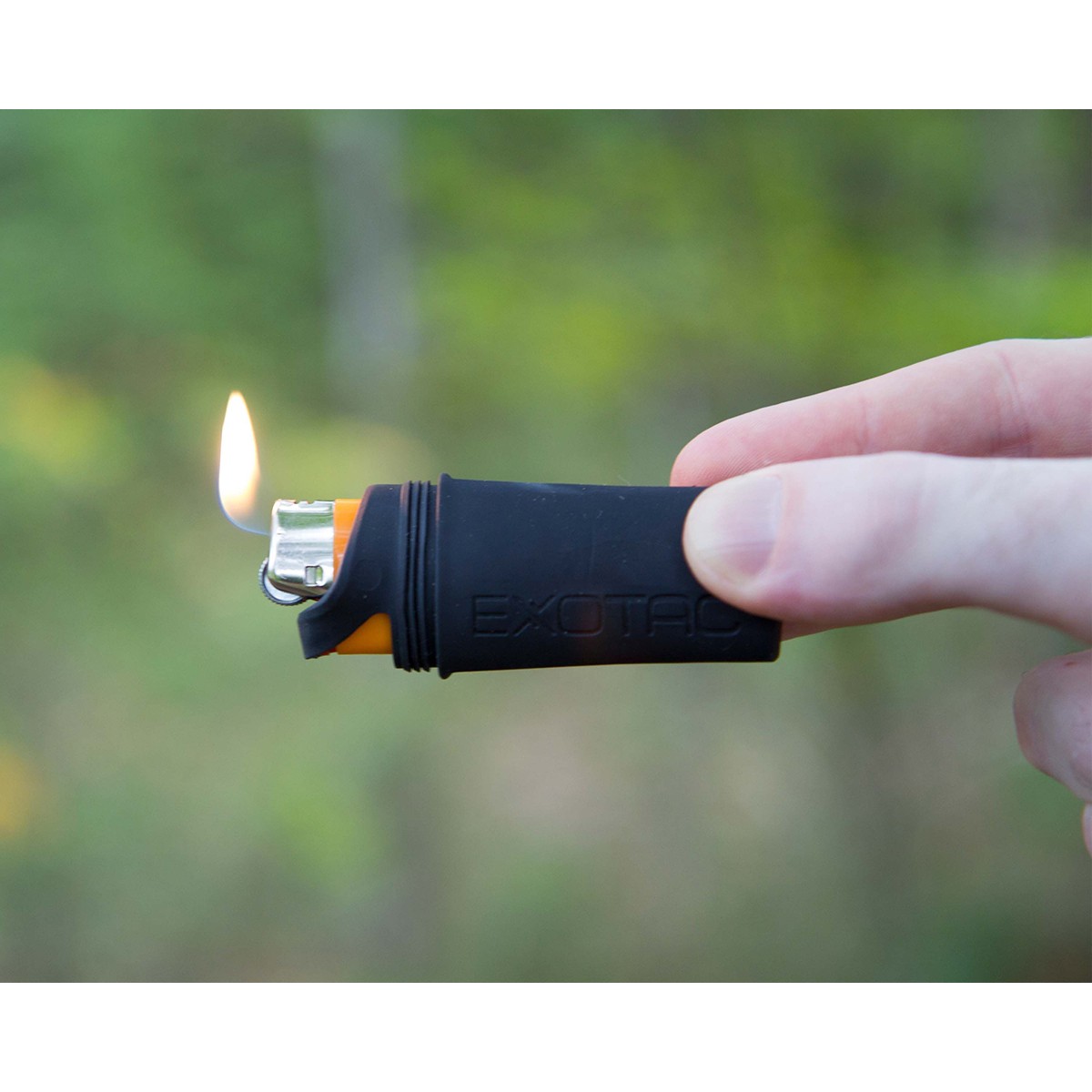 Exotac fireSLEEVE Ruggedized Waterproof Lighter Case with Lighter