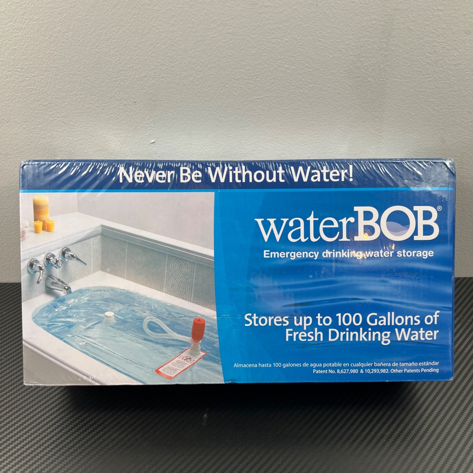 Water BOB Survival Emergency Drinking Fresh Water Storage 100-Gallons Kit Sealed