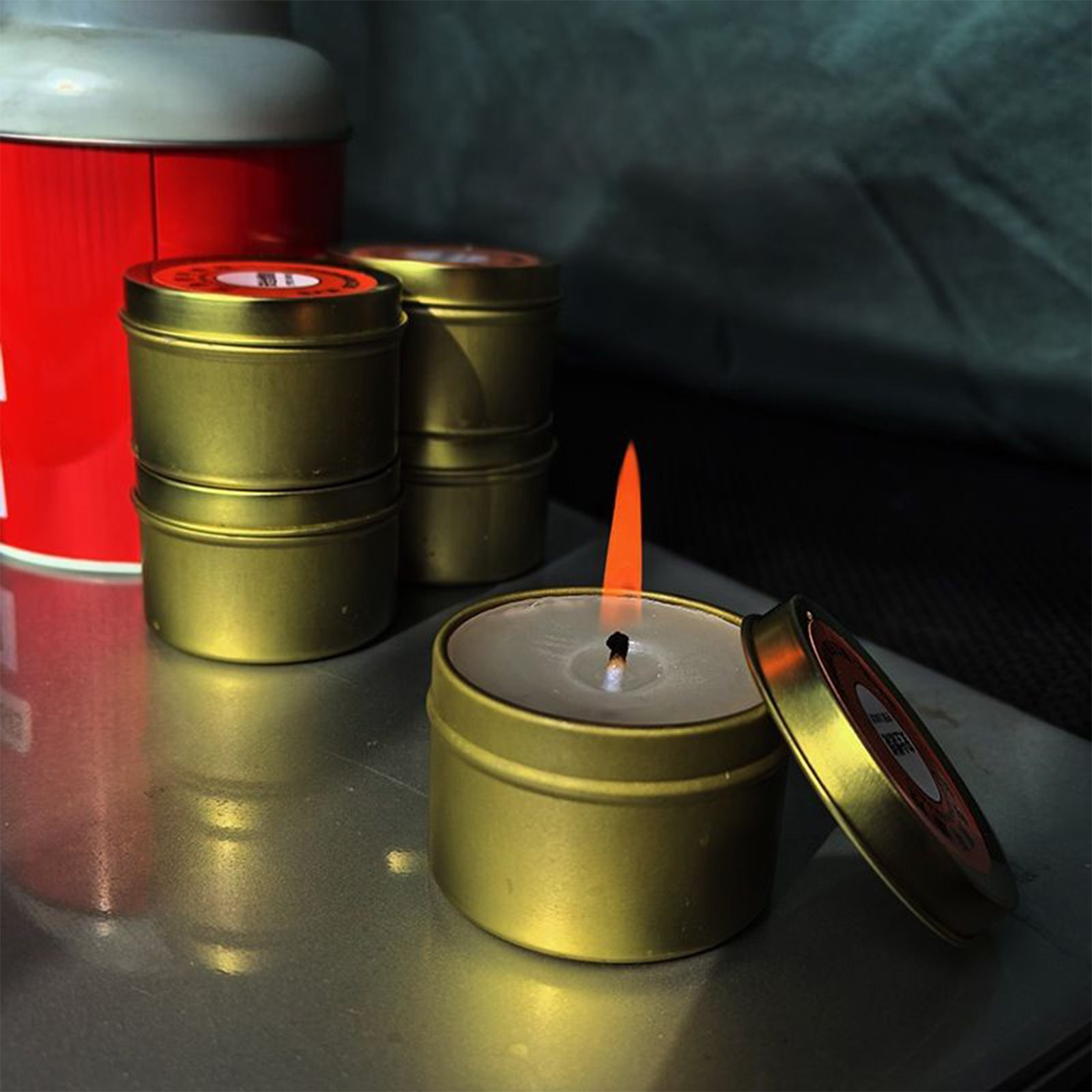 Candle Survival Smokeless Candles For Power Outages Set Of 10 Odorless