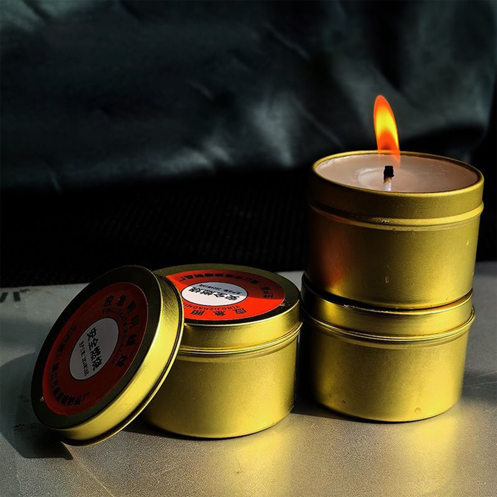 Candle Survival Smokeless Candles For Power Outages Set Of 10 Odorless