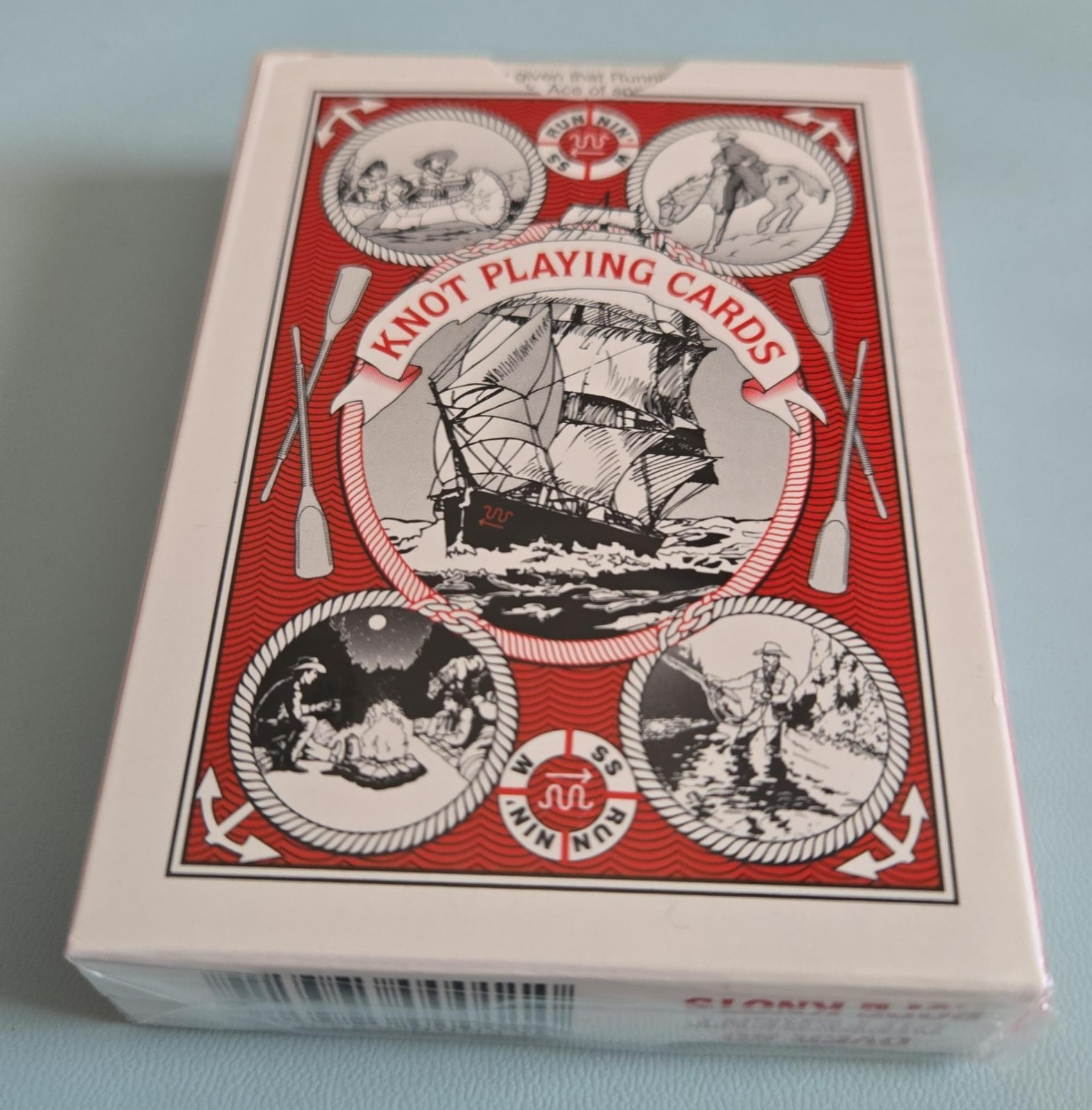 Speedhook Knot Tying Playing Cards Each With A Picture of Knot and Instructions