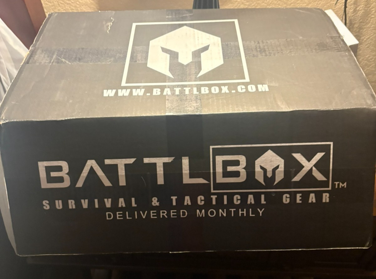 BattlBox Survival and Tactical Gear Fan Boker Plus Sleeping Pad and more