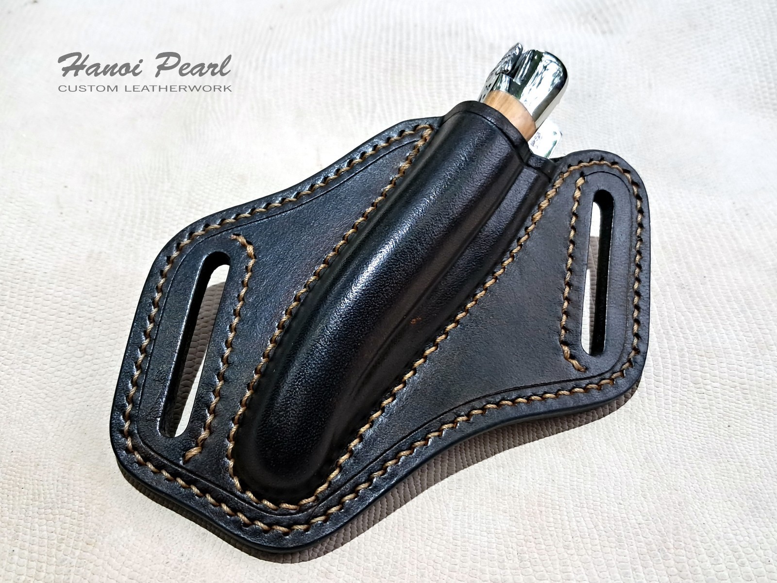 Custom Leather Sheath for Forge De Laguiole 12cm Folder [Sheath Only]