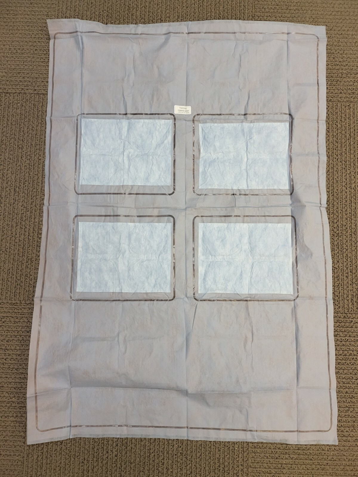 4 READY-HEAT 4-PANEL HEATED EMERGENCY/SURVIVAL BLANKET