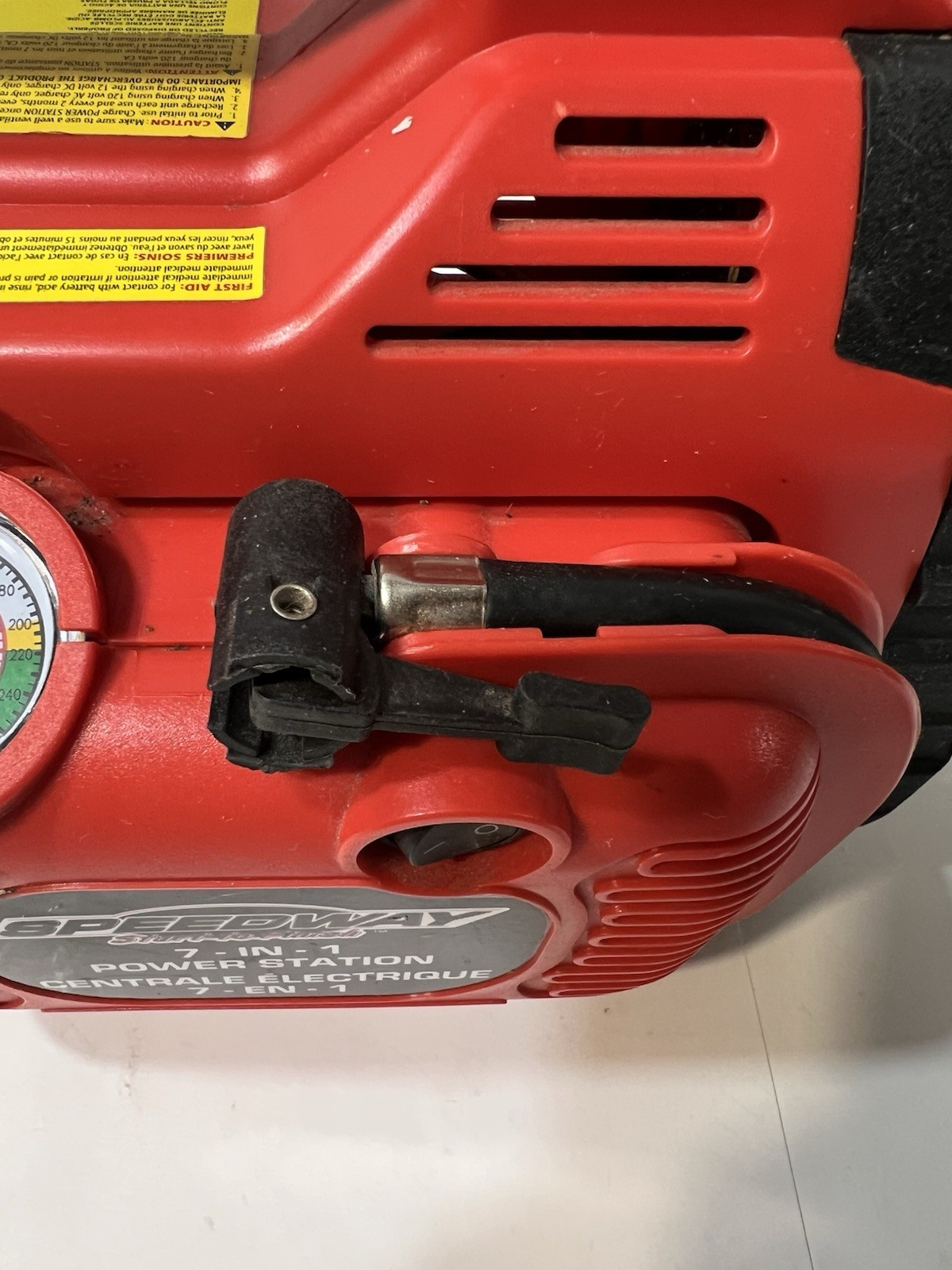 7 in 1 Portable Power Station, Jump Starter, Air Compressor, Generator & 12V/USB