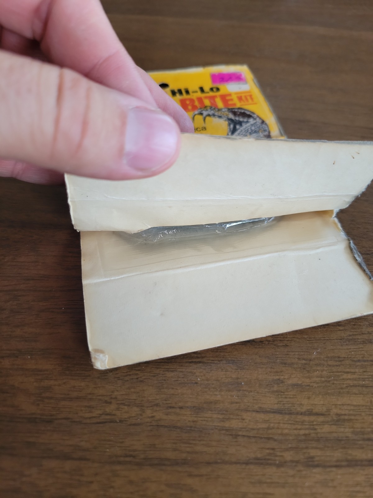 Vintage Hi-Lo Snake Bite Kit by Cutter – Sealed – Worn Package