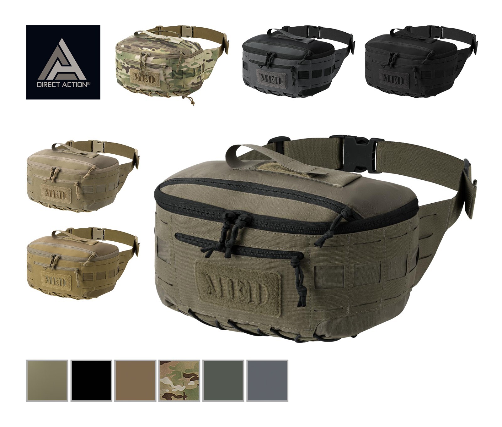 Direct Action LYSANDER MED WAIST BAG Med Kit First Aid Pouch Combat Tactical