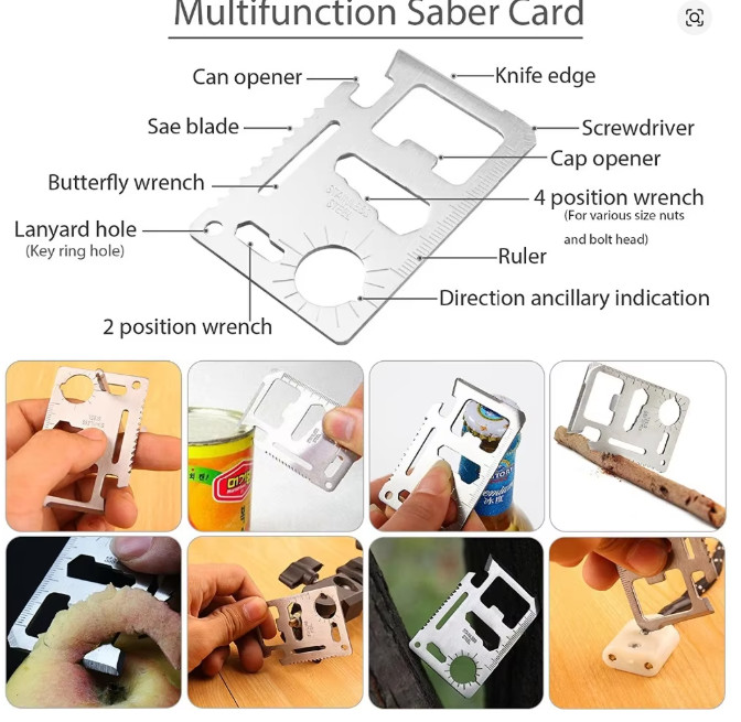 Professional Emergency Survival Kit Gear Camping Multifunction Tactical….