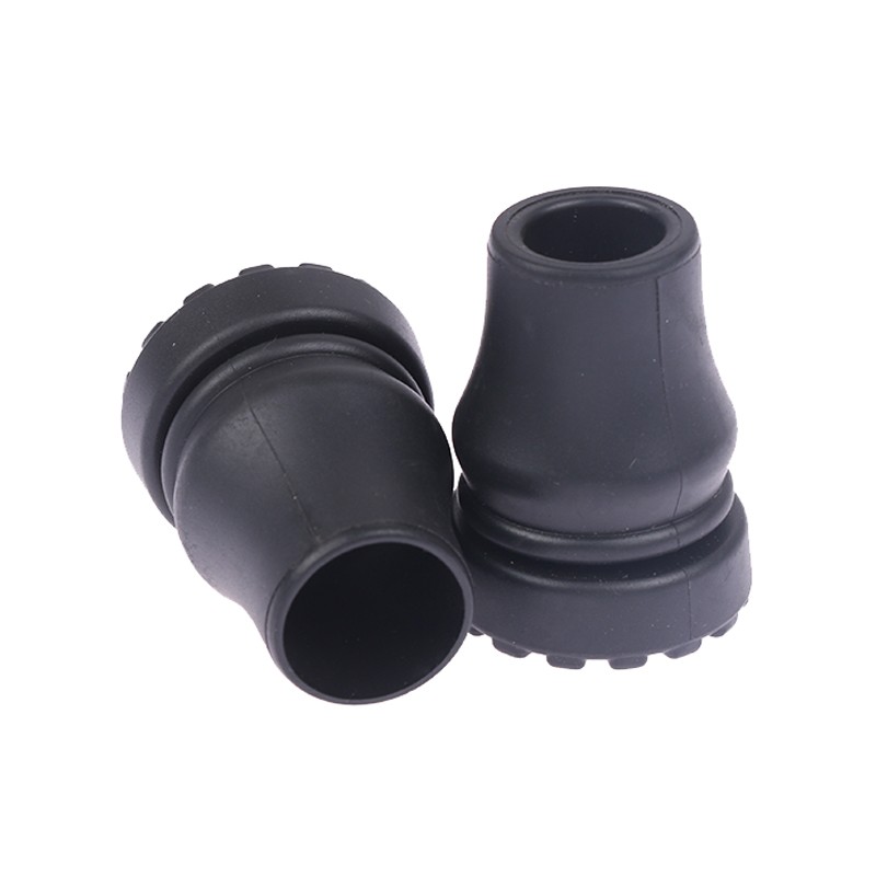 Rubber Tips For Old Man Hiking Poles Trekking Poles Solid T-handle Walking Stick