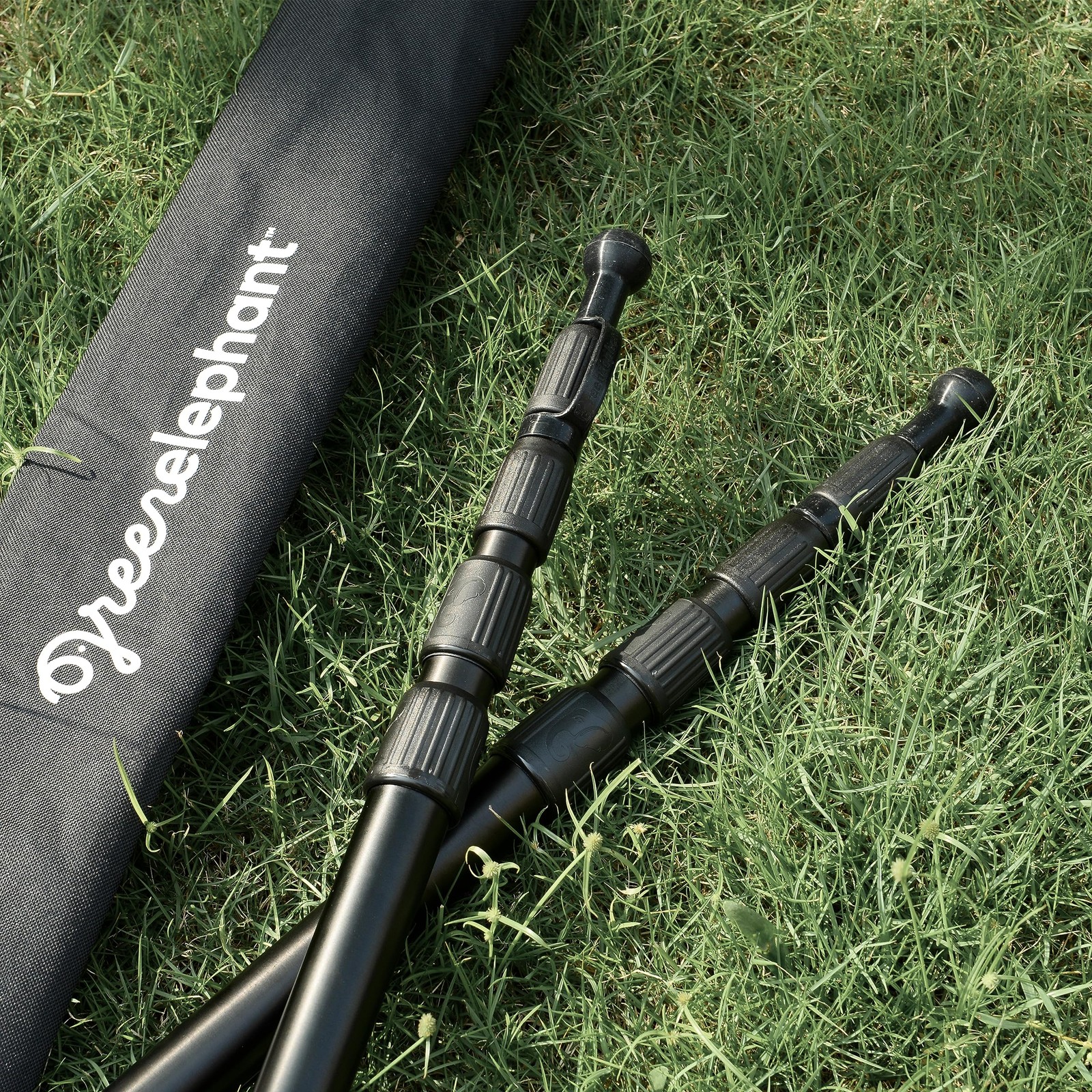 Green Elephant Camping Tarp Poles – 2ft. 9.5 in. x 8ft. 2.8 in., 2