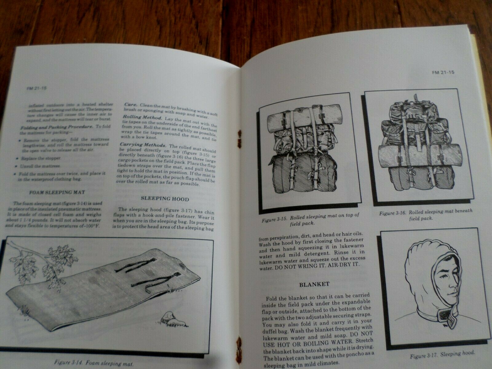 U.S ARMY HANDBOOK CARE AND USE OF CLOTHING AND EQUIPMENT BOOK