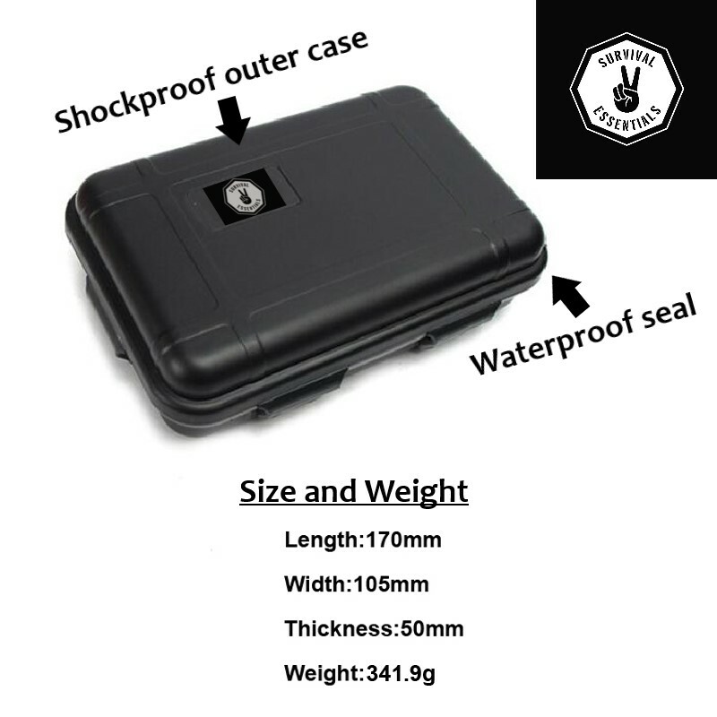 Survival Essentials Kit – Emergency Tactical Gear – Gifts for Men Boys Husband