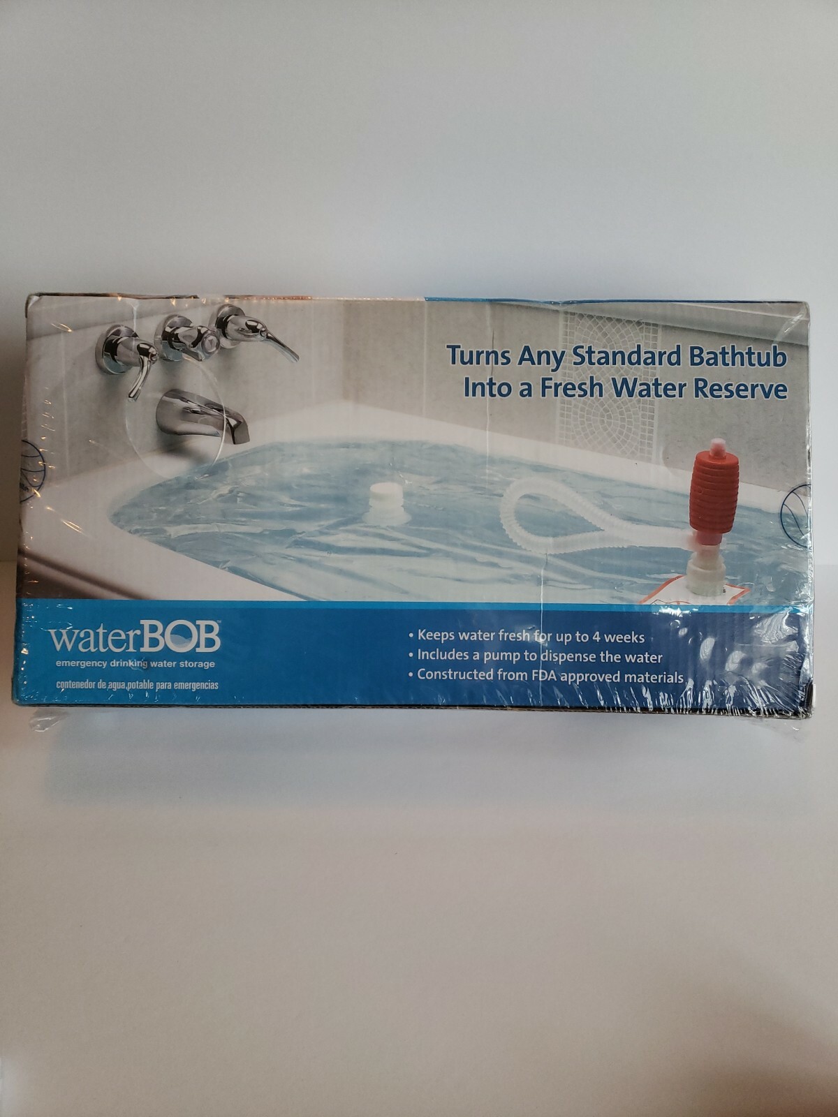 Water BOB Survival Emergency Drinking Fresh Water Storage 100-Gallons Kit. New