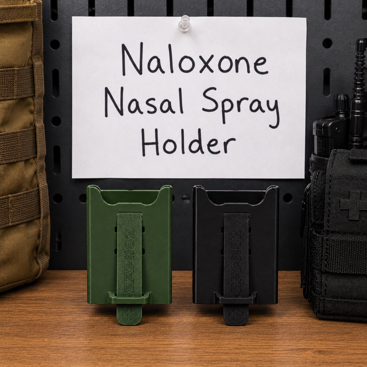 Tactical Emergency Nasal Spray Holder