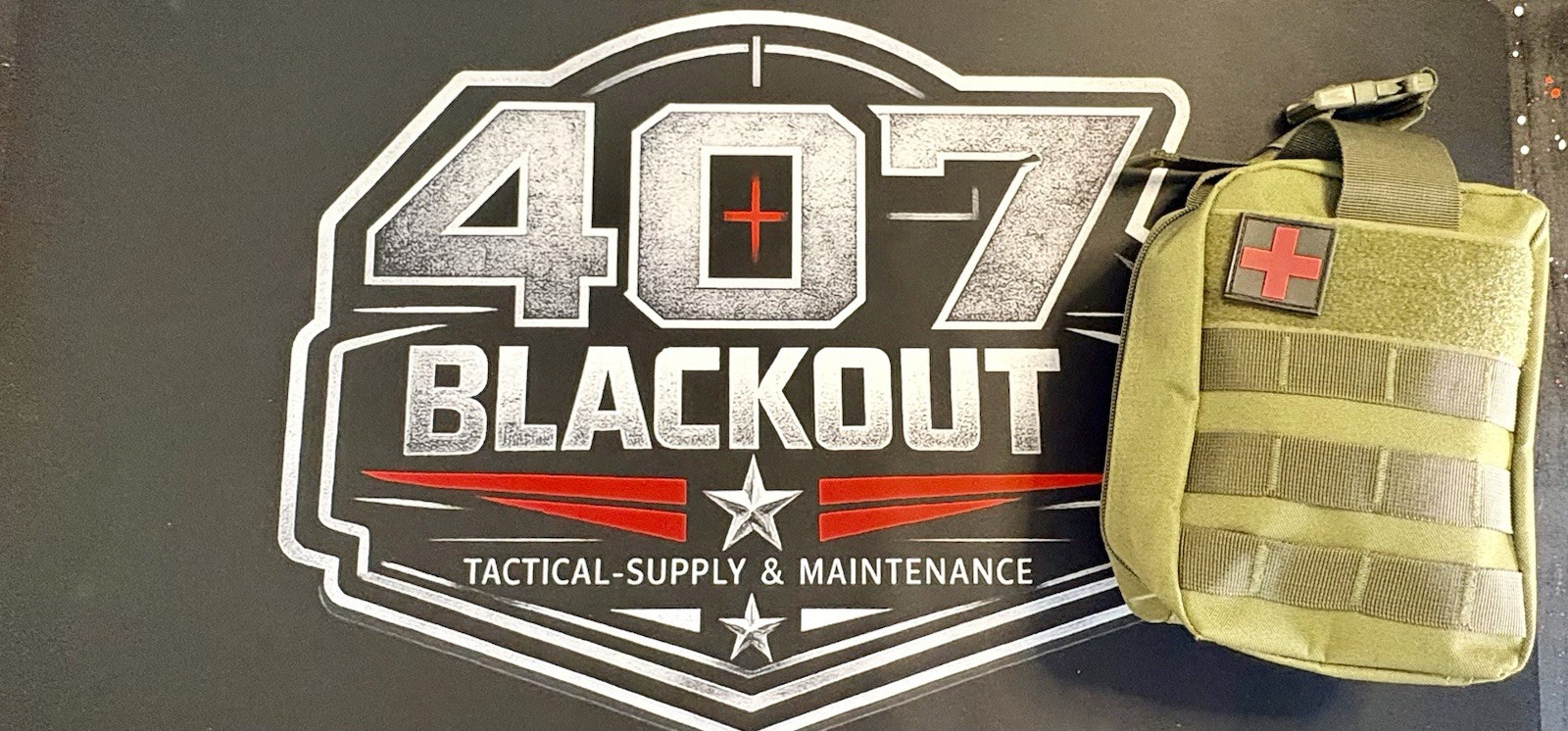 First Aid Kit Bag (407 BLACKOUT)