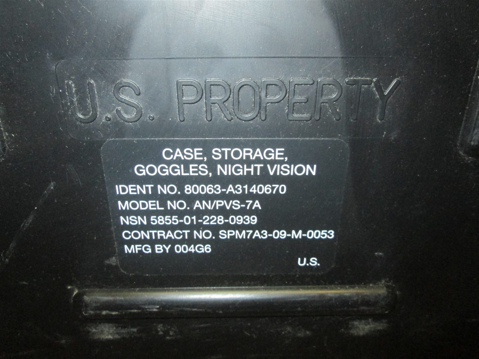 Starlight SC-071414 AN/PVS-7A Hard Case 17x15x8 W/ Foam Weather Dry Box Camera