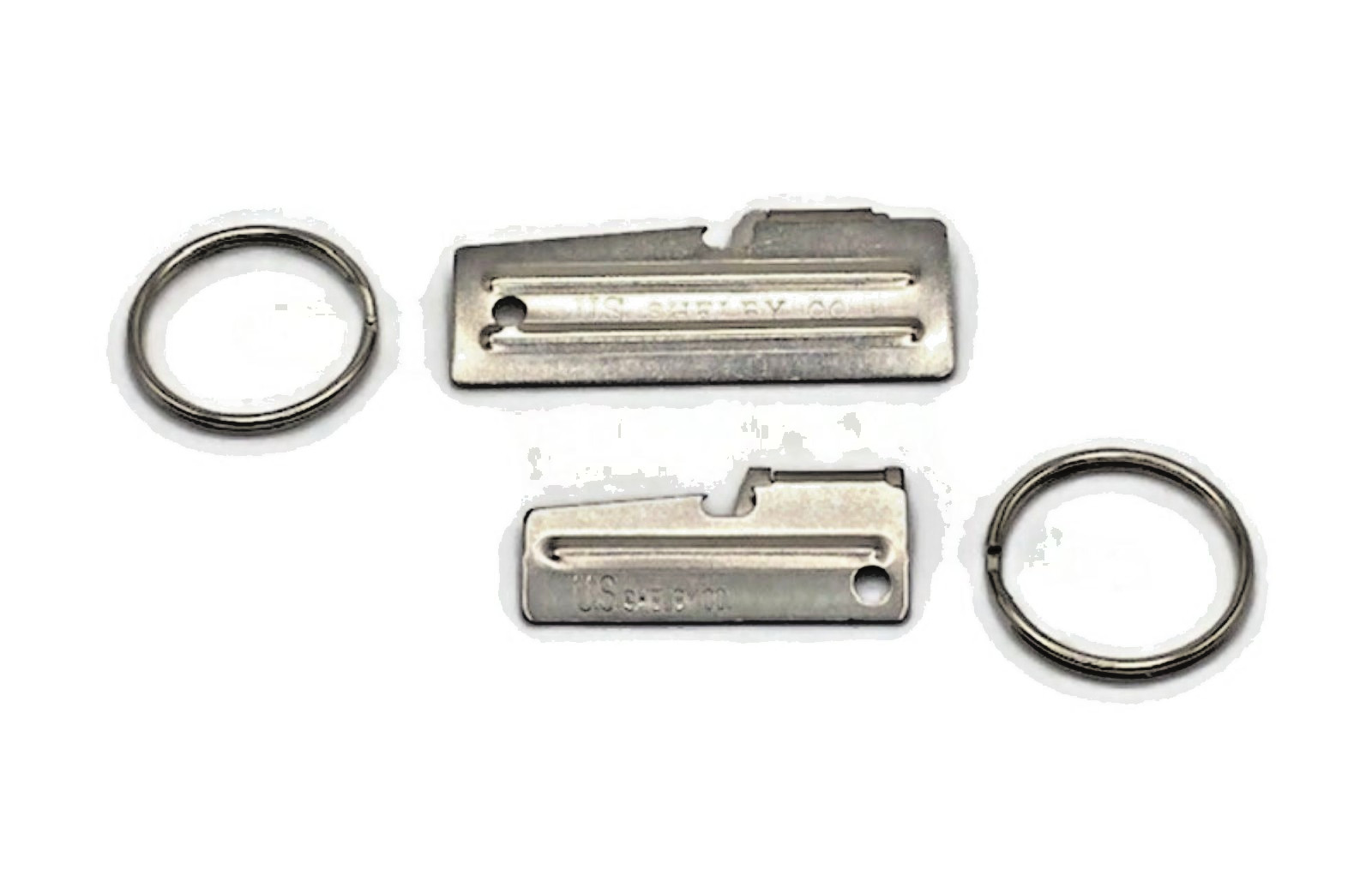 P38 P51 Can Openers Original US Military Issue With 4½” Key Chain Or 1″ Key Ring
