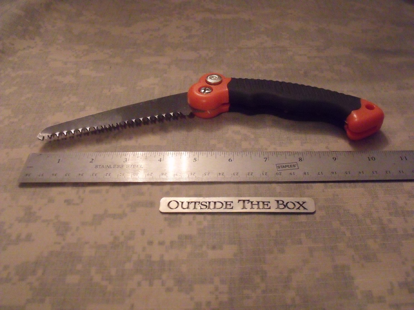 Emergency/Survival: 10 1/2″ Folding Camping Saw, 5″ Blade w/Safety Lock