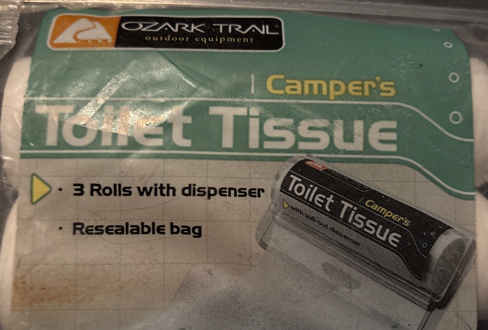 3 – Coleman -Camper’s Toilet Paper – Safe For Septic Systems (3 Rolls Per Pack)