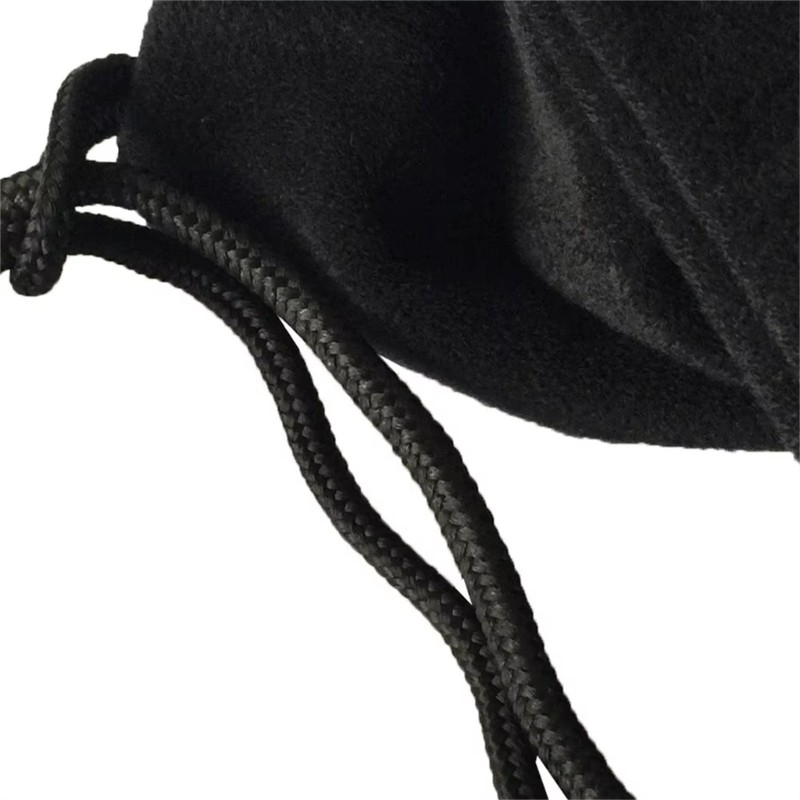Drawstring Racket Bag for Tennis Storage Soft Velvet Racket Protactive Sleeves