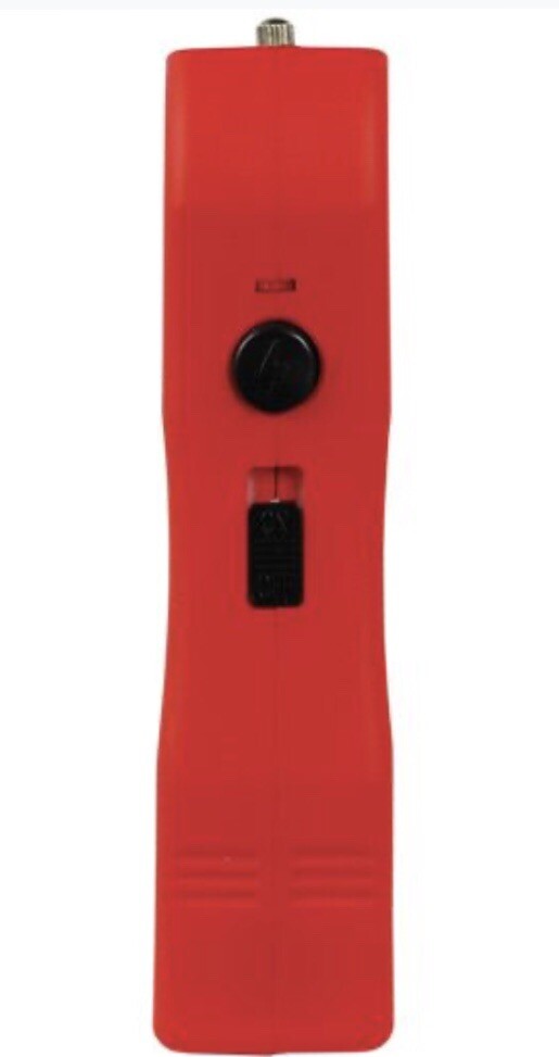 Max AMPERAGE Women Mini Stun Gun 911 RED 80 MV Rechargeable With LED Flashlight