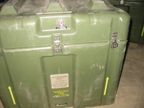 Hardigg Pelican 29x27x27 Hinged Single Lid Hard Case Equipment Shipping B