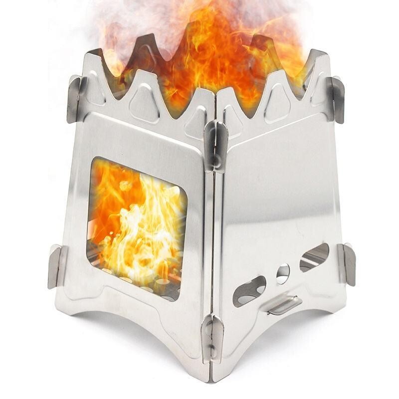 Stainless Steel with Nylon Carry Case – Perfect for Survival Packs & Emergency