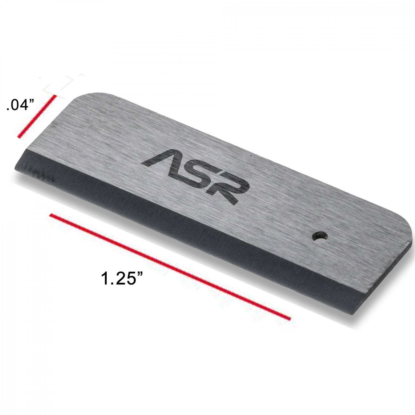 Non-Metallic Covert Zirconia Ceramic Razor Blade (Wear-Resistant Non-Dulling)