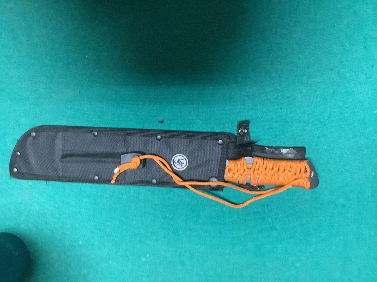 UST ParaCuda-Machete 11″ Drop Point Stainless Steel Blade Paracord Handle Sheath