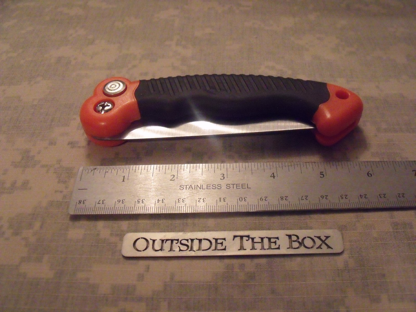Emergency/Survival: 10 1/2″ Folding Camping Saw, 5″ Blade w/Safety Lock