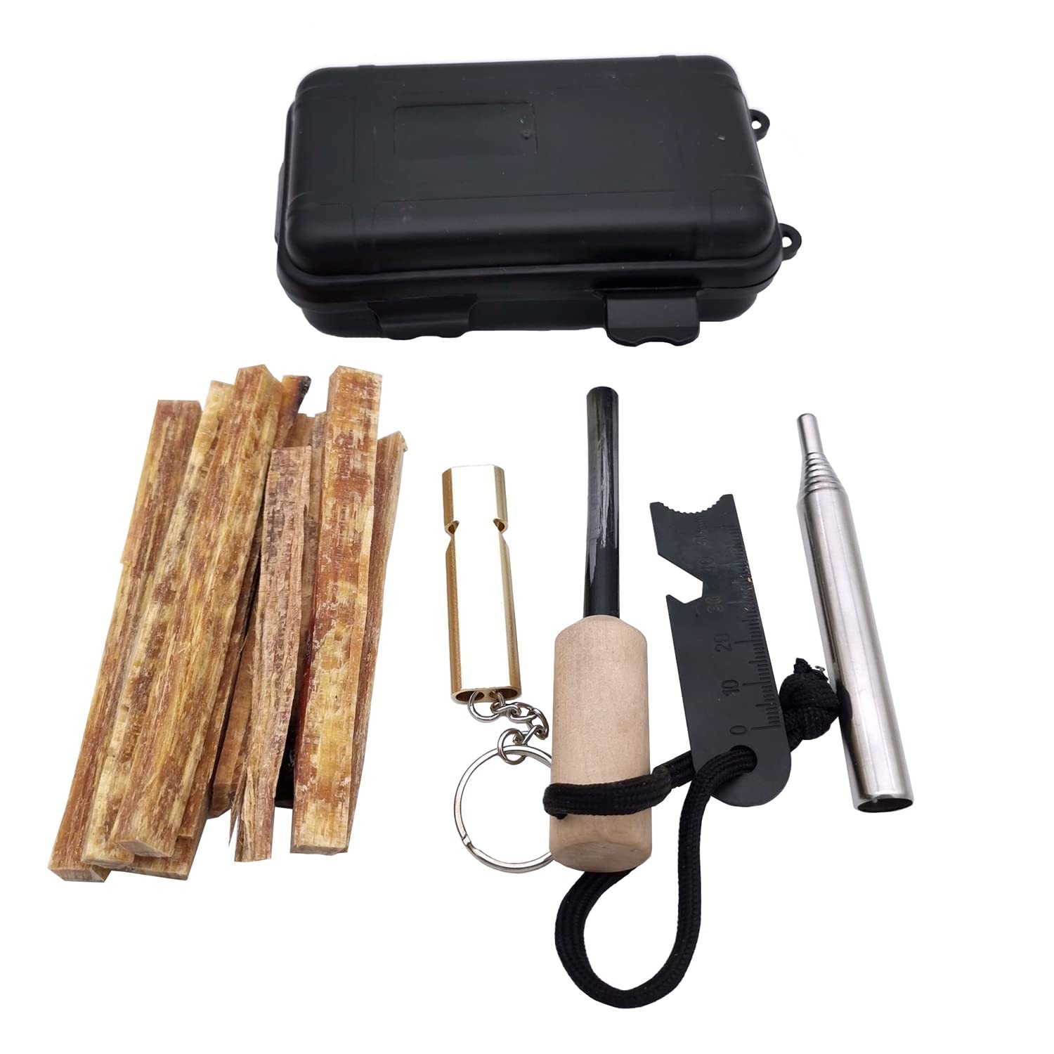 Fire Starting Kit, Outdoor Survival Kit, Includes Multiple Fire Starting Syst…