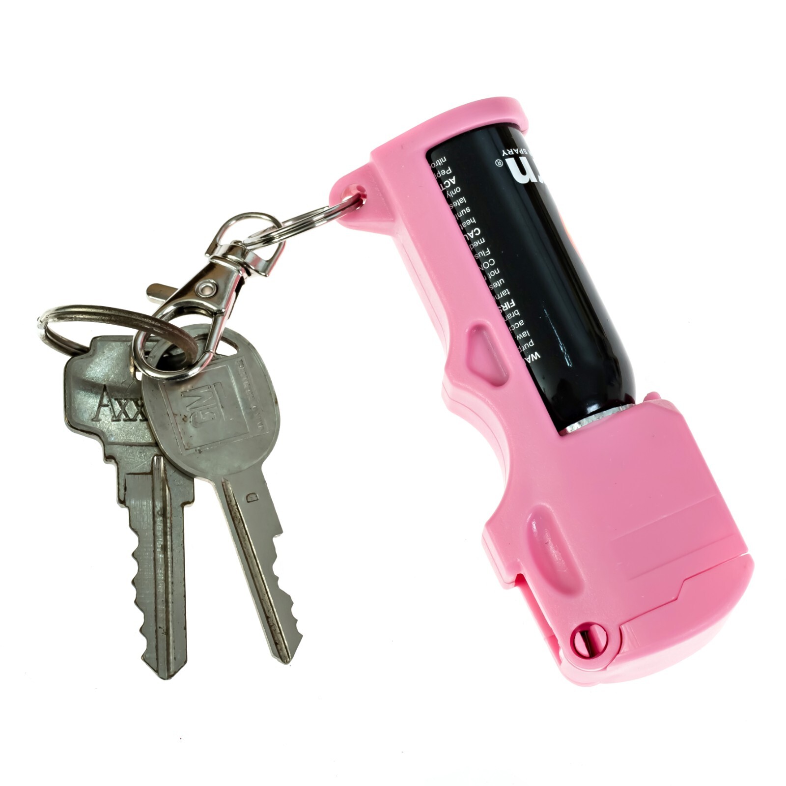 3 Pack Burn Pepper Spray Keychain for Self Defense | Max Strength OC Spray Pink