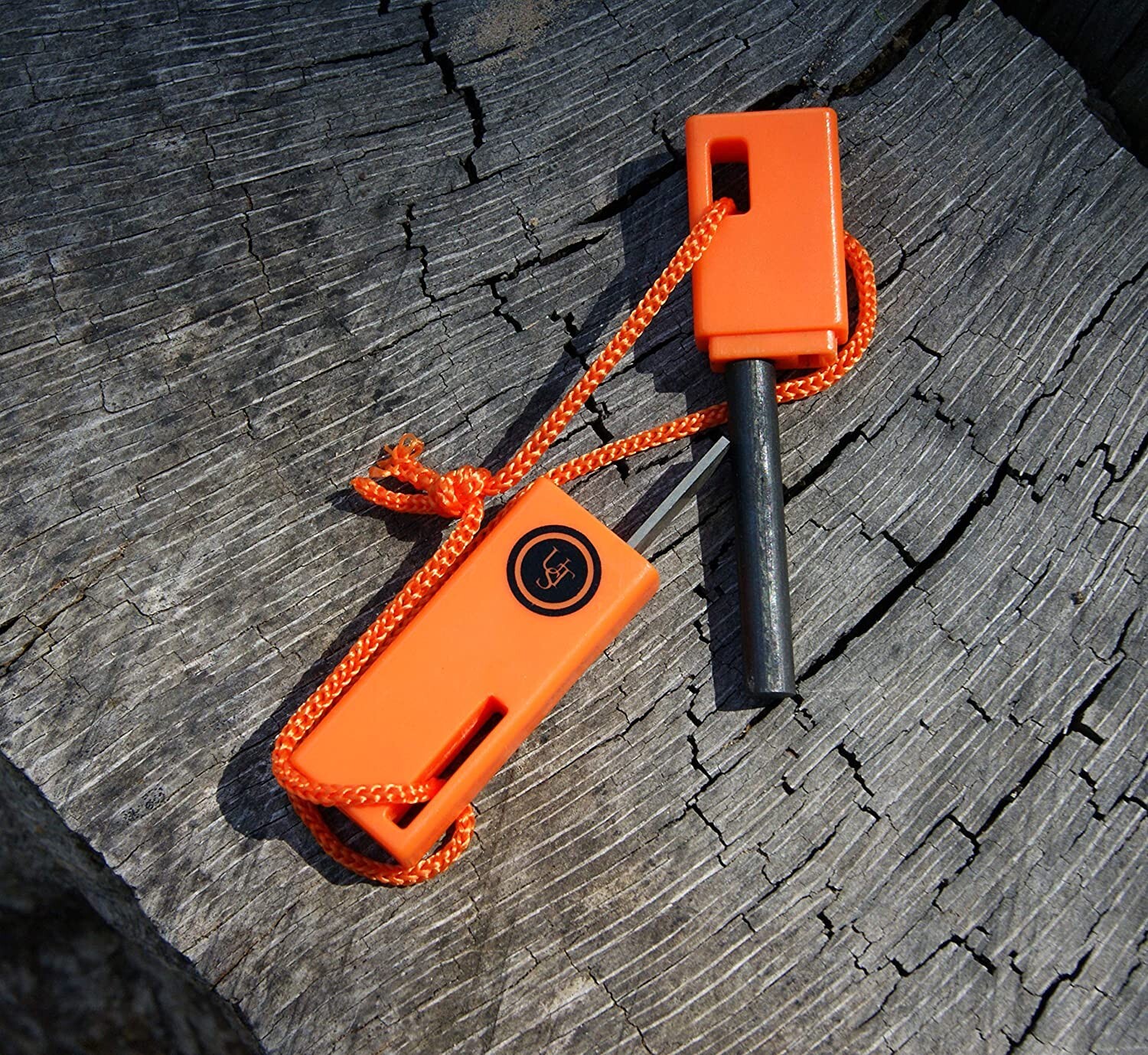 SparkForce FIRE STARTER All Weather Survival Tool Flint Outdoor Camping Gear