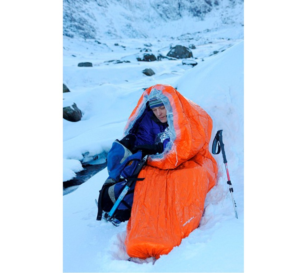 Blizzard Survival Bag Orange PerSys Medical Mil Spec Space Age Survival Shelter