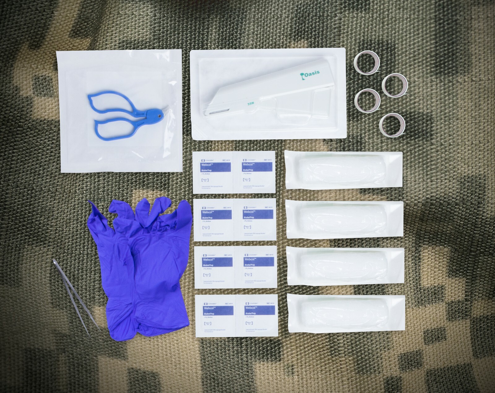 Minimalist Skin Stapler Wound Closure Surgical Survival Kit – 21 pc