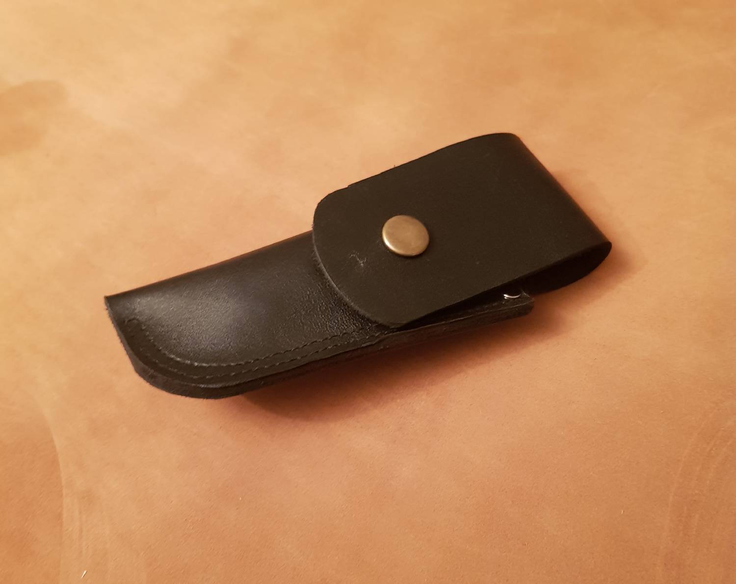 Leather Neck Sheath 7″ for Folding Moraknife Survival Bushcraft Camping