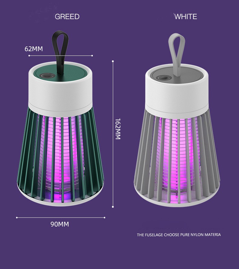 New USB Mosquito Killer Lamp Electric Shock Photocatalyst Household Bedroom Mosq
