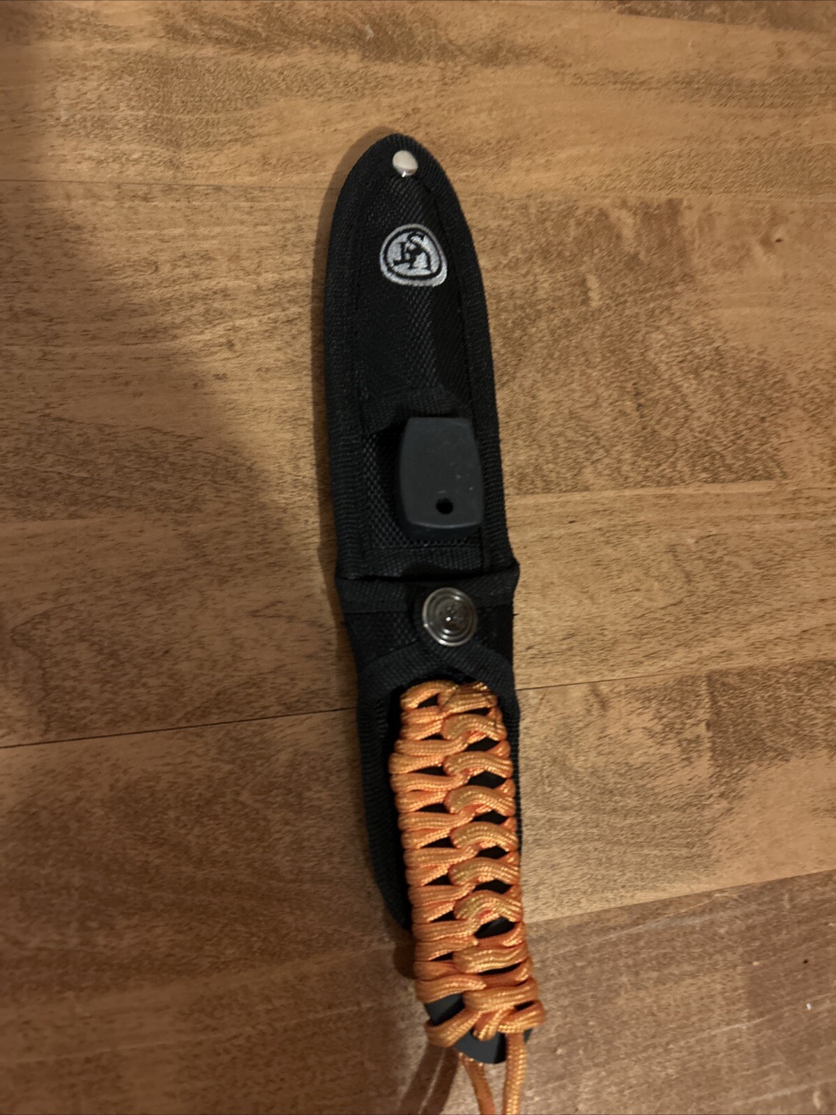 [Used] UST Woodlands Para Knife 4.0 Sheath Orange Braided Handle