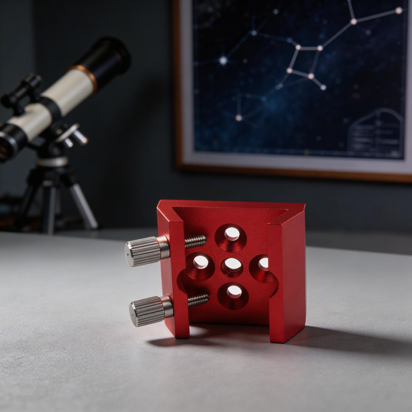 Astronomical Telescope Accessories Reliable Dovetail Mounting Solution